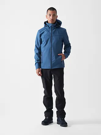 ICEPEAK | Giacca softshell da uomo Brimfield con cappuccio | blau